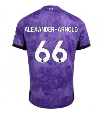 Maillot de foot Liverpool Alexander-Arnold #66 Troisième 2023-24 Manches Courte